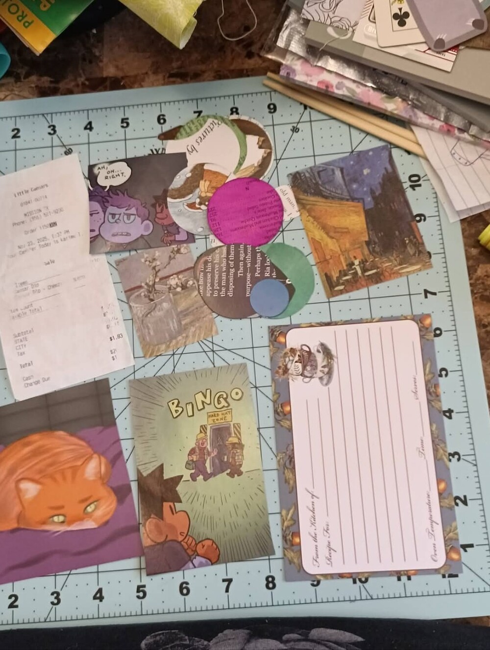 Random Junk Journal Ephemera Kits ++Trinket Scoop - Picture 15 of 16